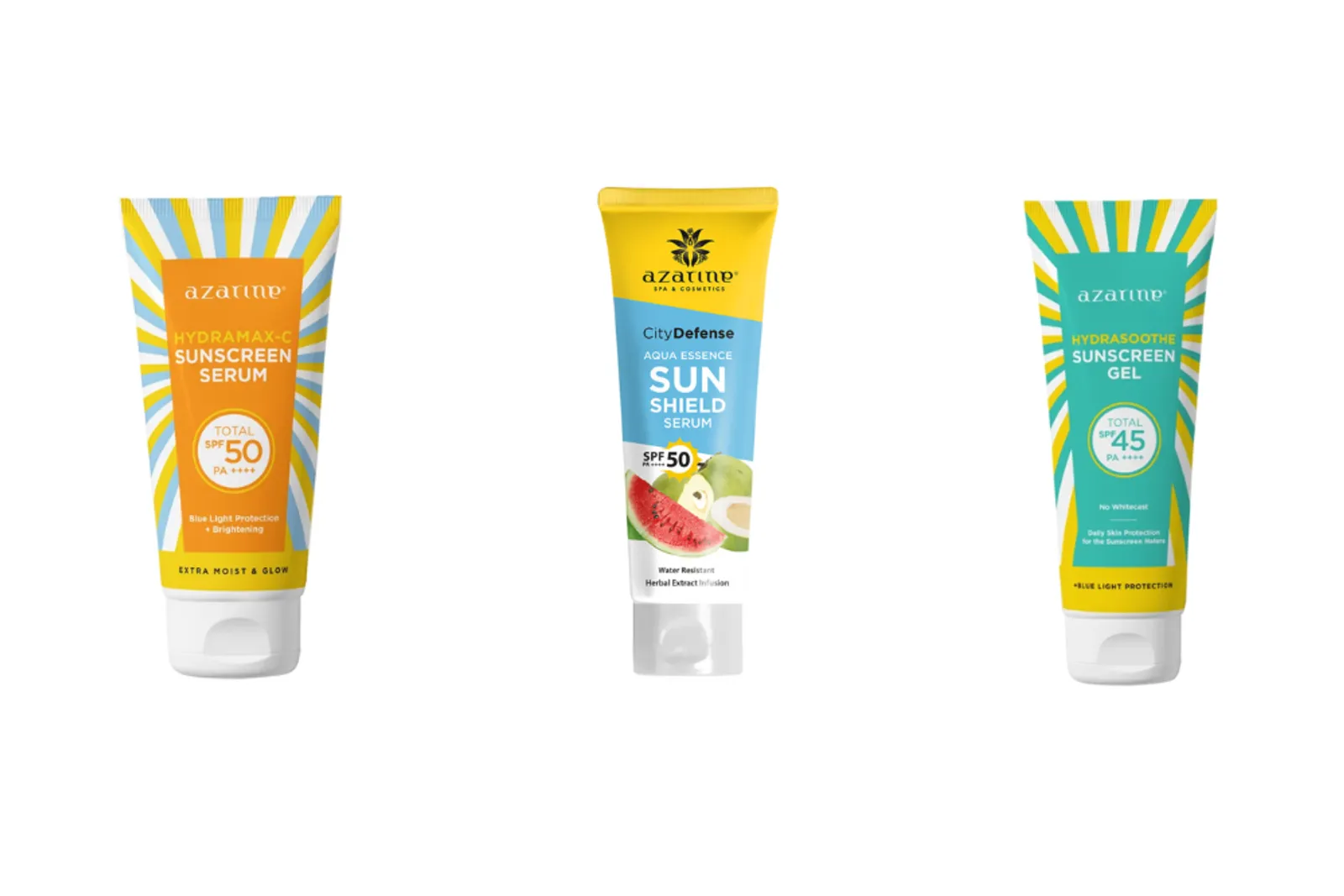 4 Perbedaan Sunscreen Azarine Biru, Hijau, dan Orange