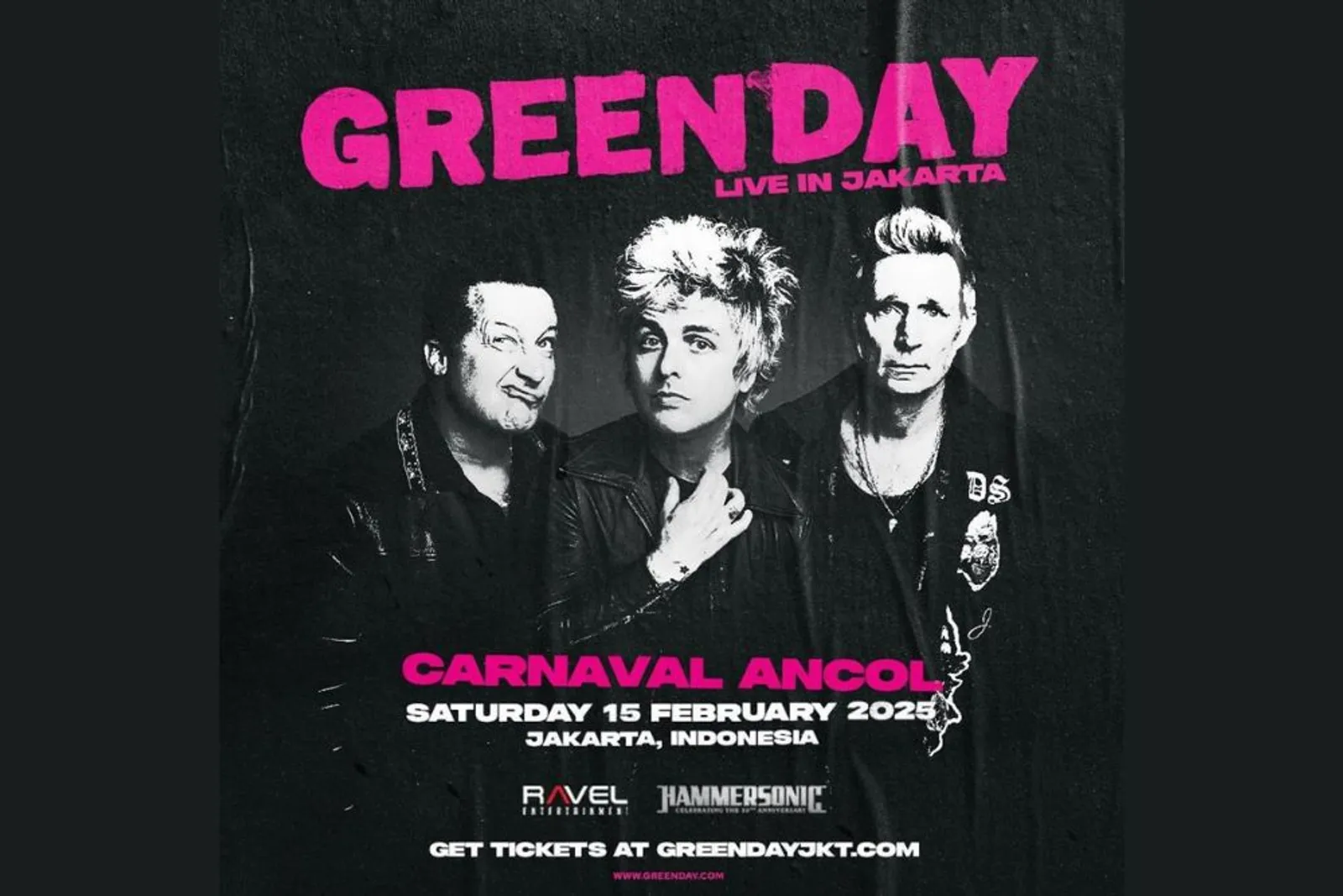 GREEN DAY Bakal Konser di Jakarta, Ini Harga Tiketnya