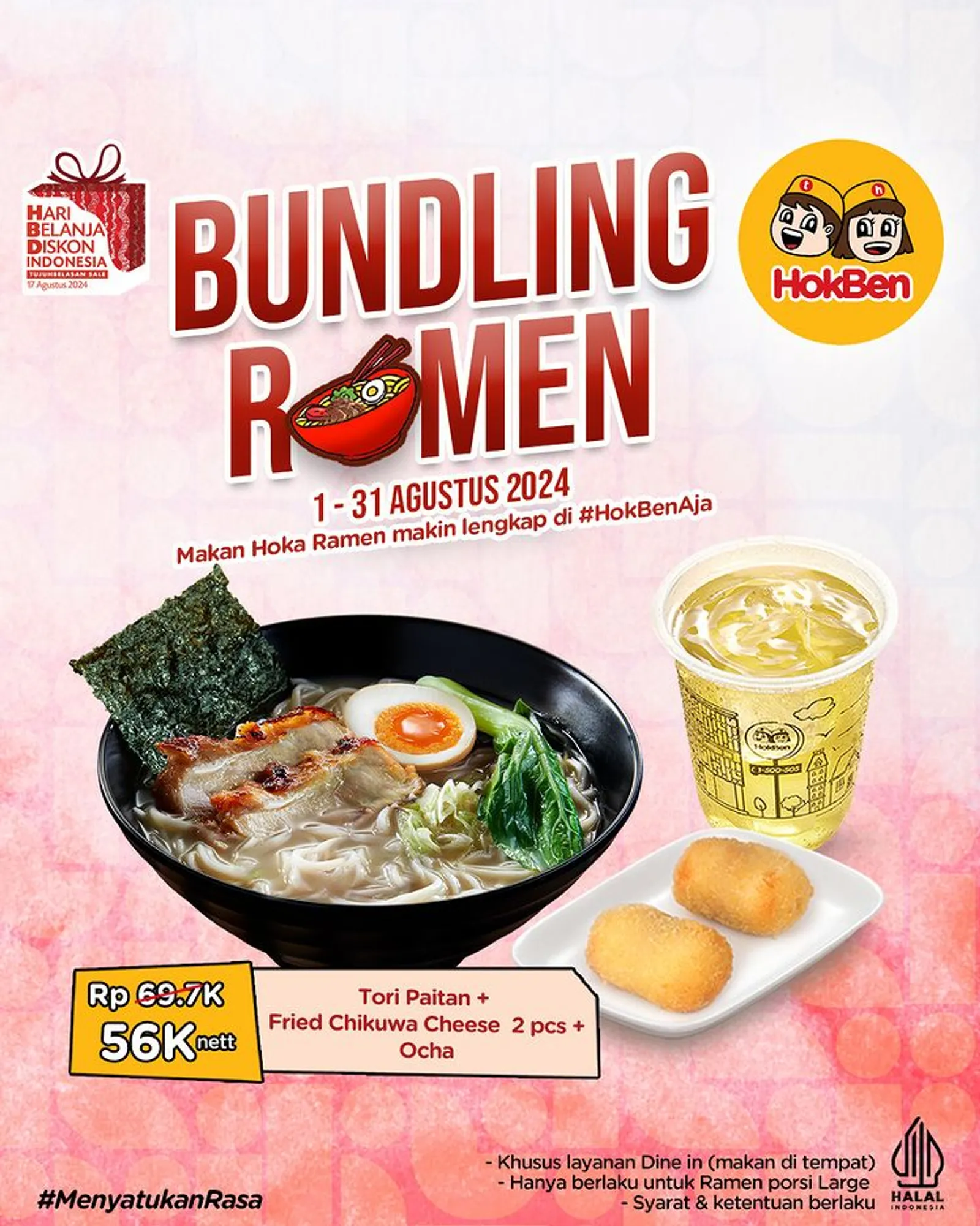 14 Promo Makanan dan Minuman Kemerdekaan, HUT RI Siap Makan Enak!