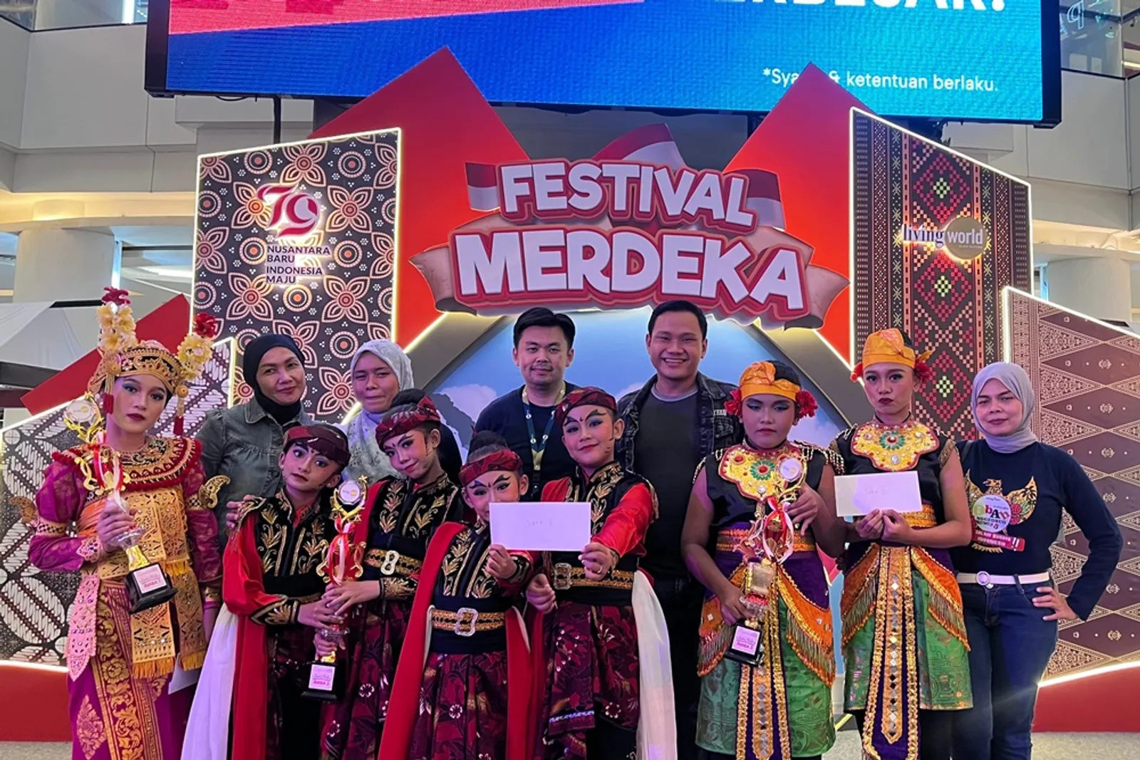 Semarakkan 17 Agustus, Living World Alam Sutera Gelar Festival Merdeka