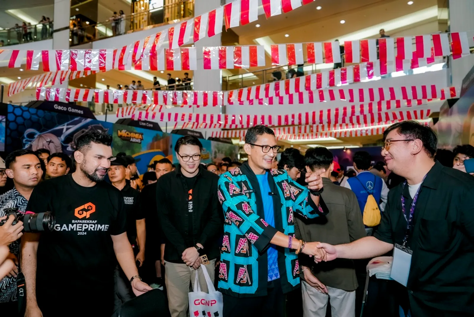 Dukung Game Lokal, Sandiaga Uno Hadiri Baparekraf Game Prime 2024