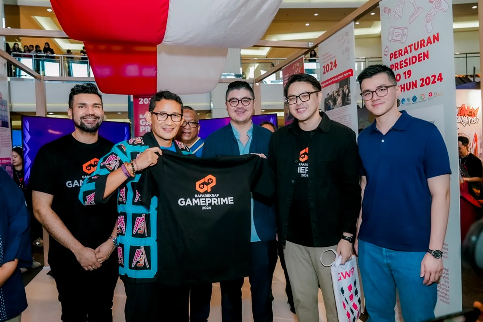 Dukung Game Lokal, Sandiaga Uno Hadiri Baparekraf Game Prime 2024