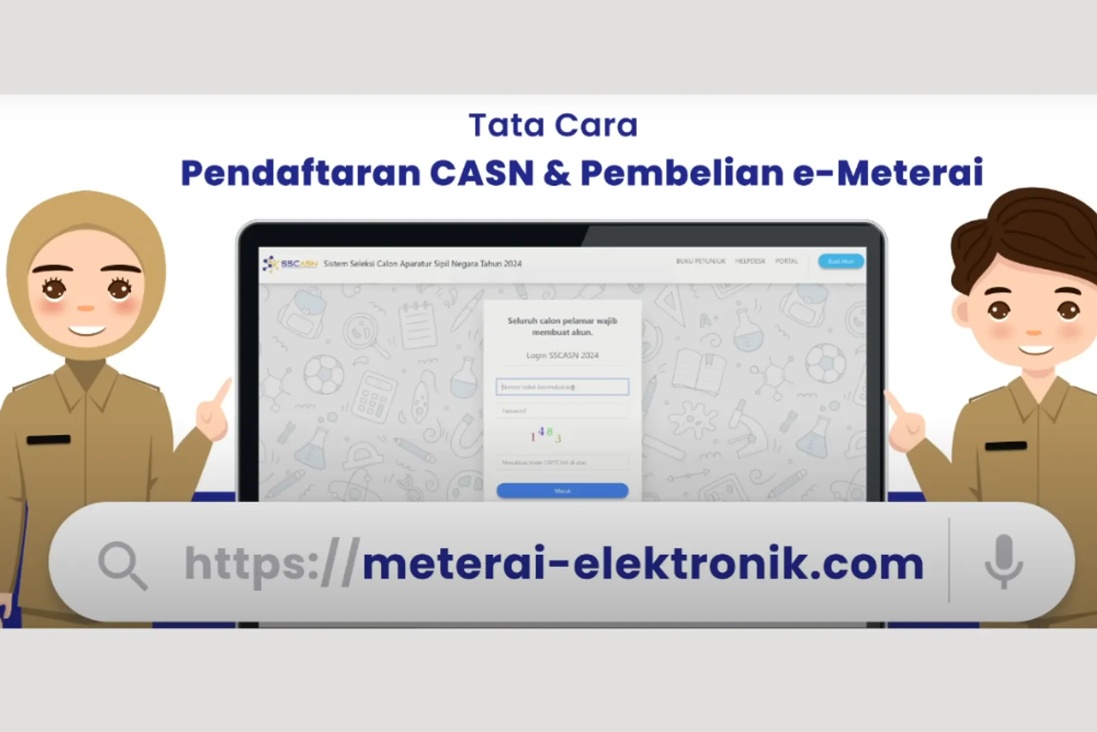 Cara Beli dan Menggunakan E-Meterai untuk Berkas CPNS 2024