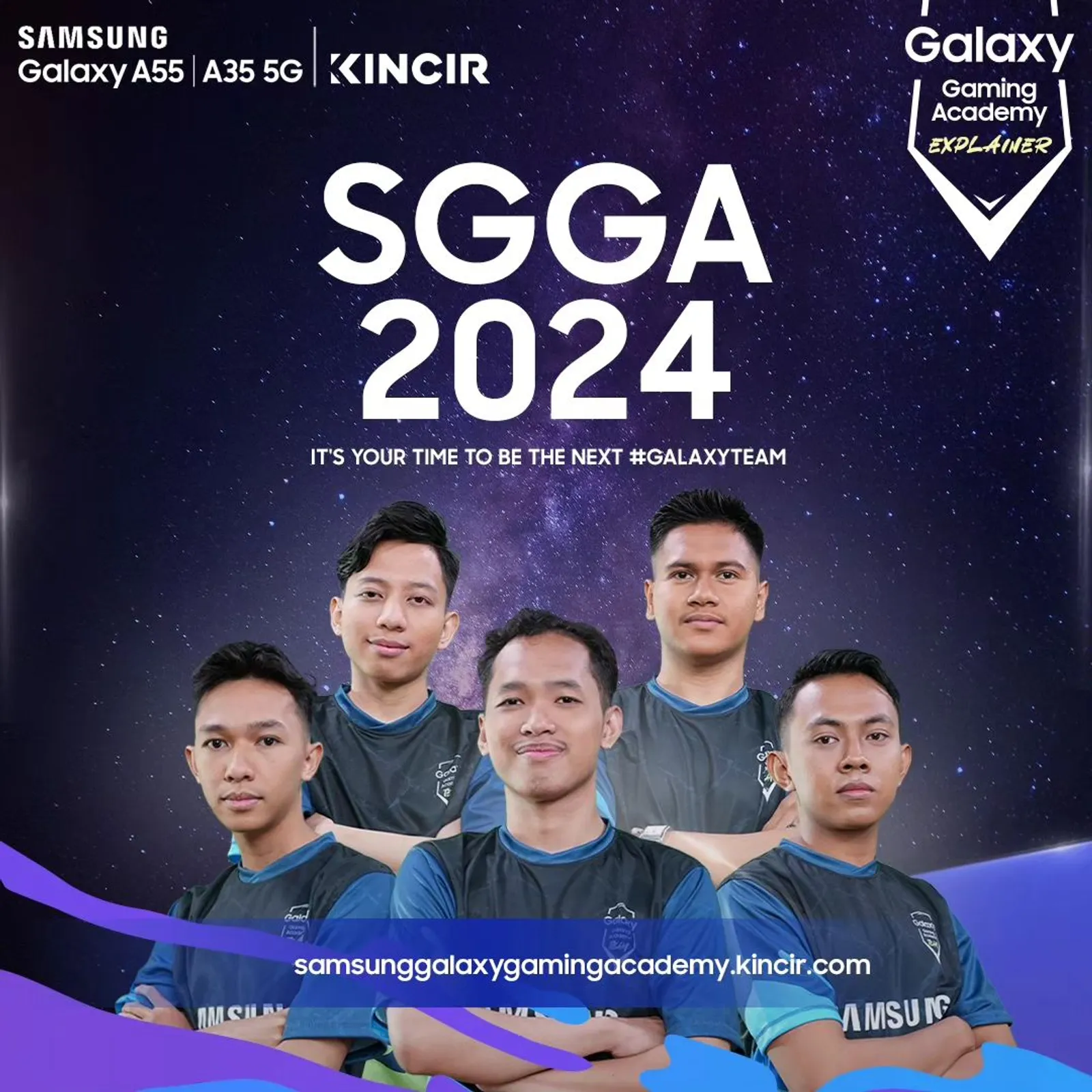 Samsung Galaxy Gaming Academy 2024: Calon Pro Player Wajib Ikutan!