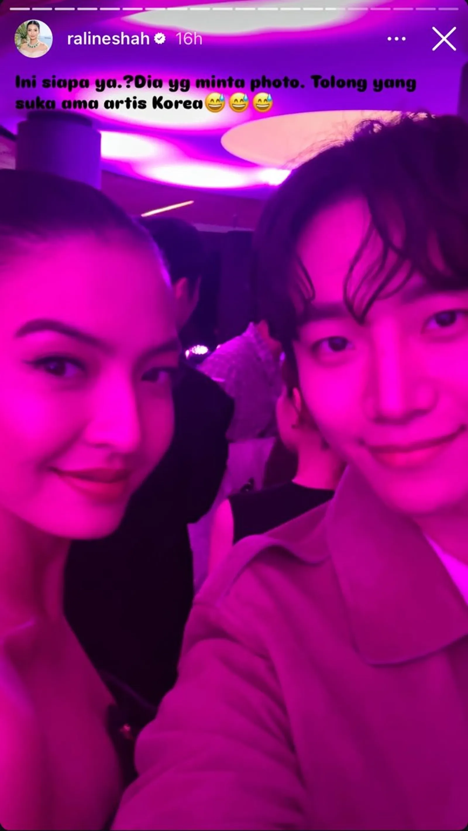 Hadiri CJ Night, Raline Shah Foto Bareng Banyak Artis Korea