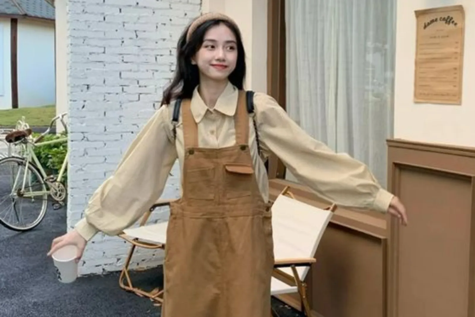 5 Ide OOTD Overall Rok Cargo A La Korean Look