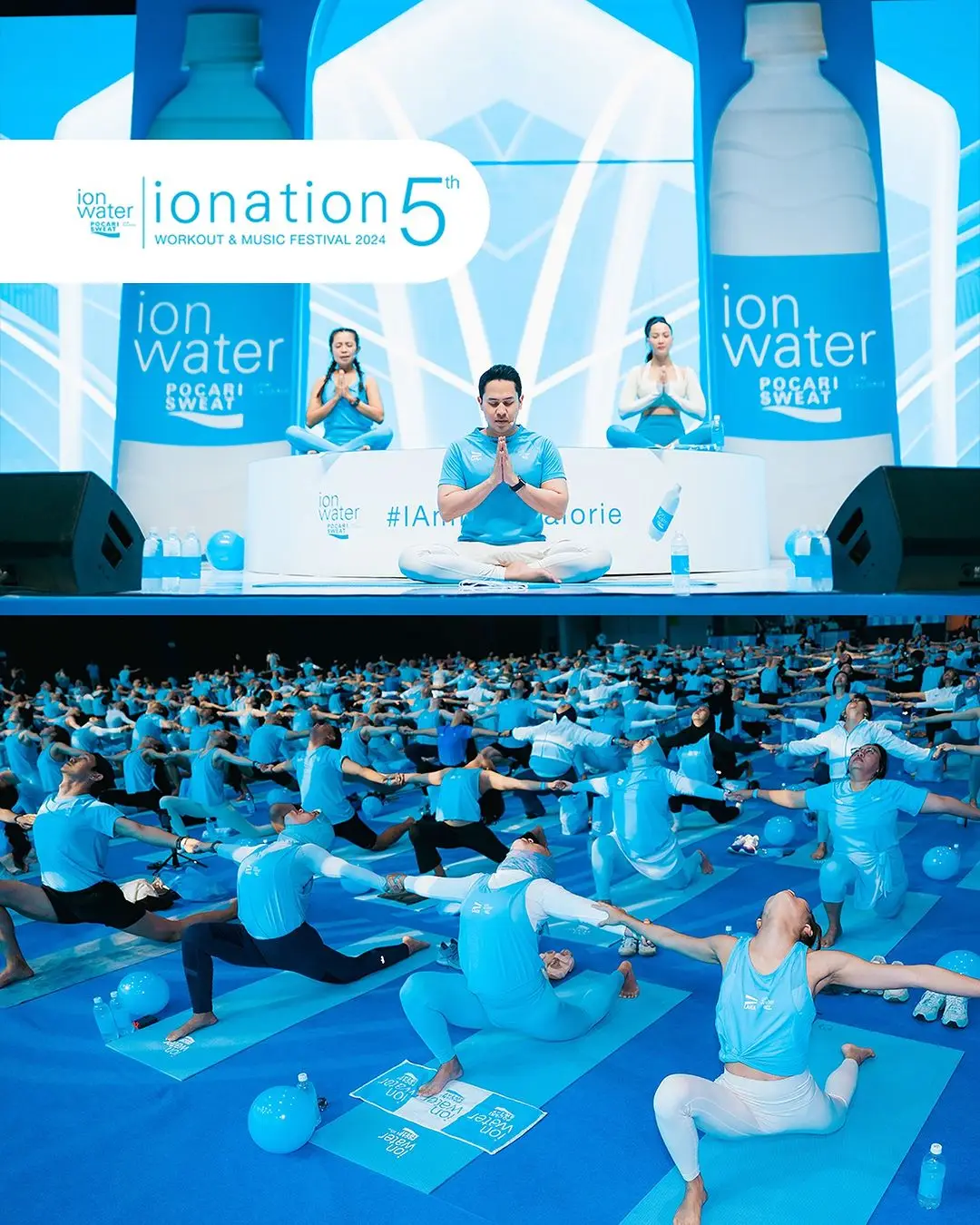 Bikin Pikiran Jadi Tenang, Penyogastar Bagikan Tips Yoga di IONATION 