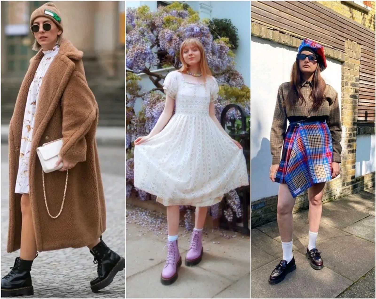 7 Inspirasi OOTD Sepatu Docmart Wanita, Gaya Outfit-nya Beragam!