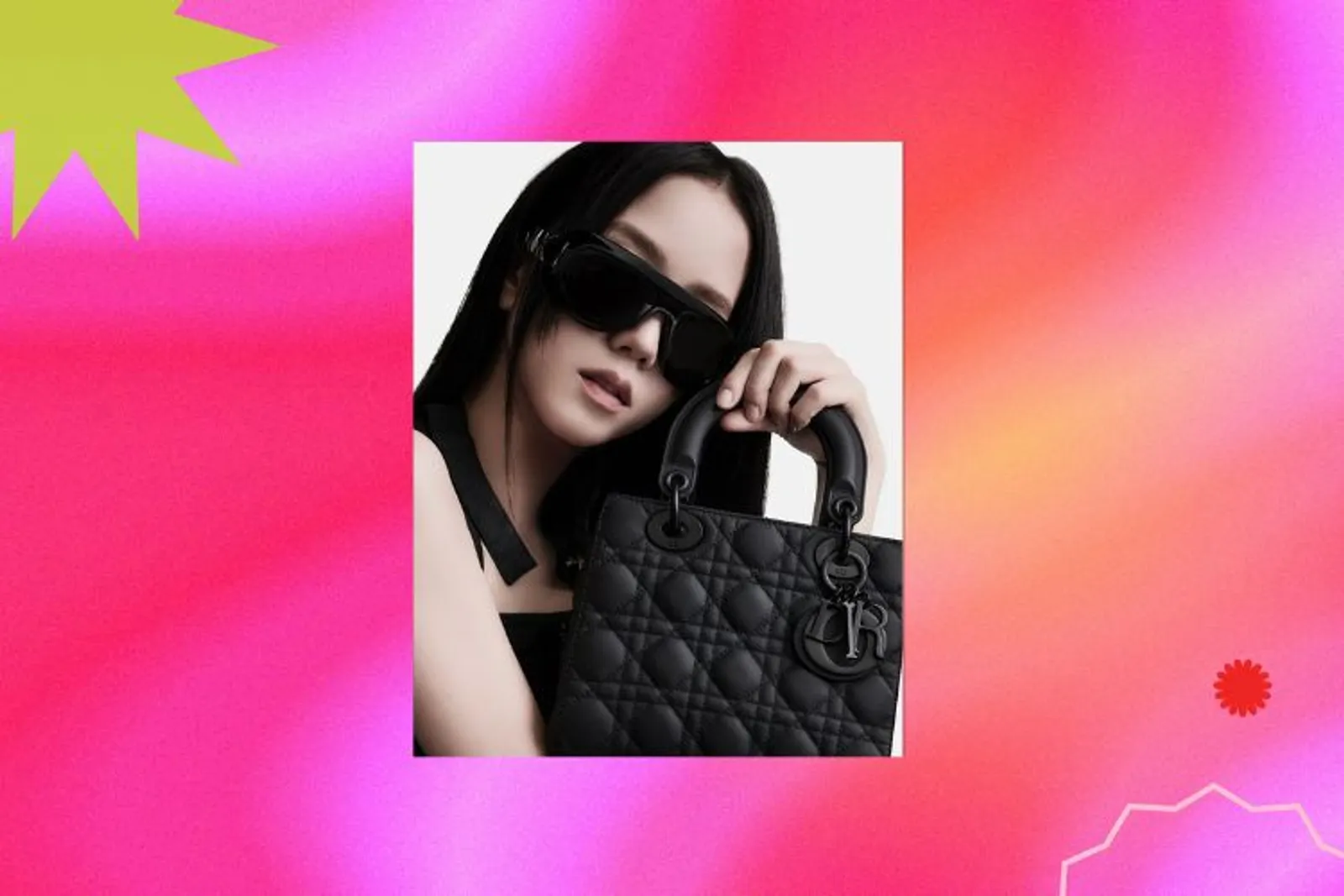 Gaya Terbaru Jisoo 'BLACKPINK' Bintangi Campaign Tas Lady Dior