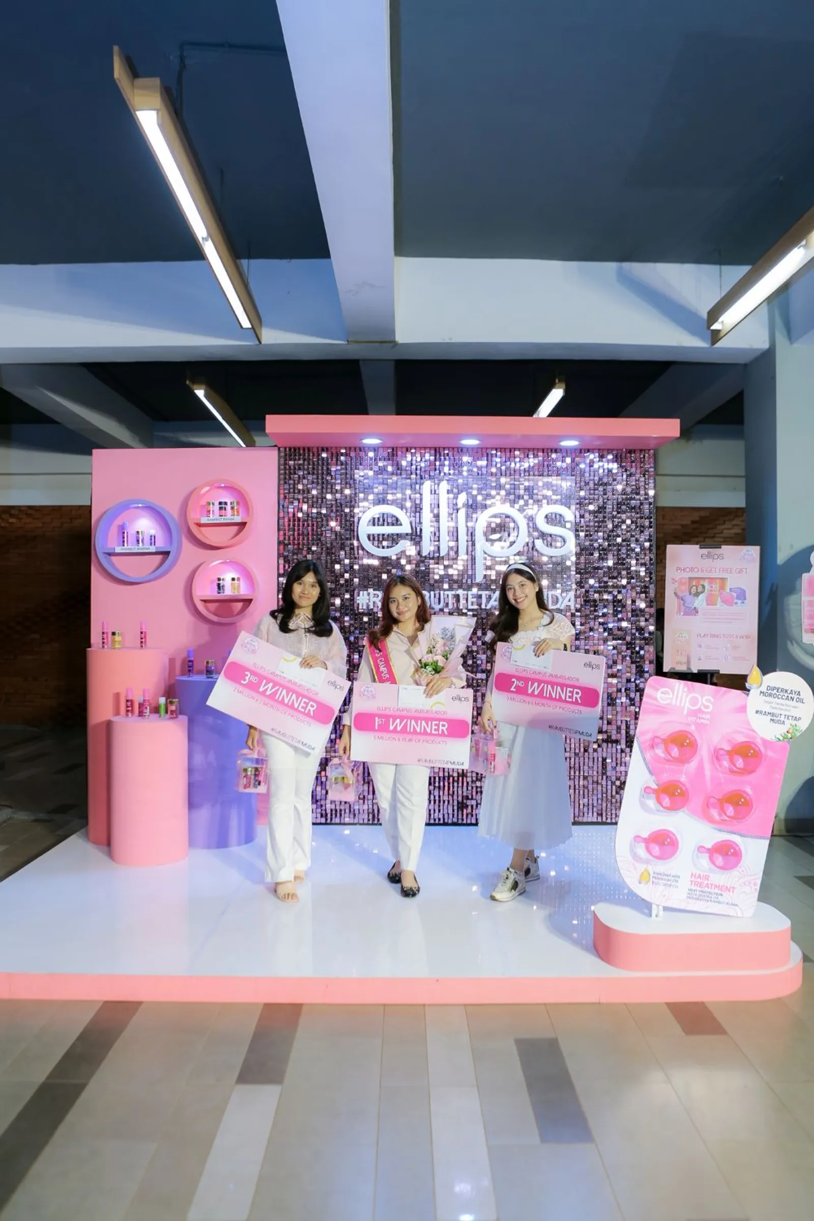 Ellips Shine Sister Hadirkan #RambutTetapMuda di Universitas Indonesia