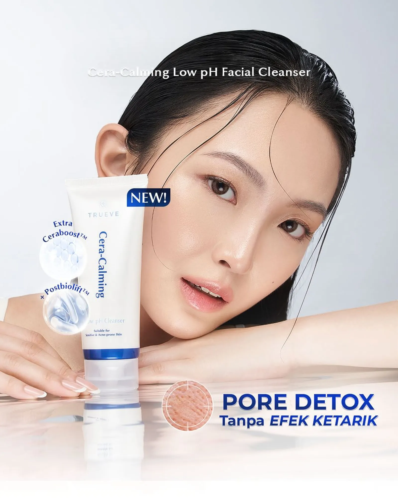 Sensasi Face Wash Tanpa Efek Ketarik, Ini Produk Terbaru Trueve