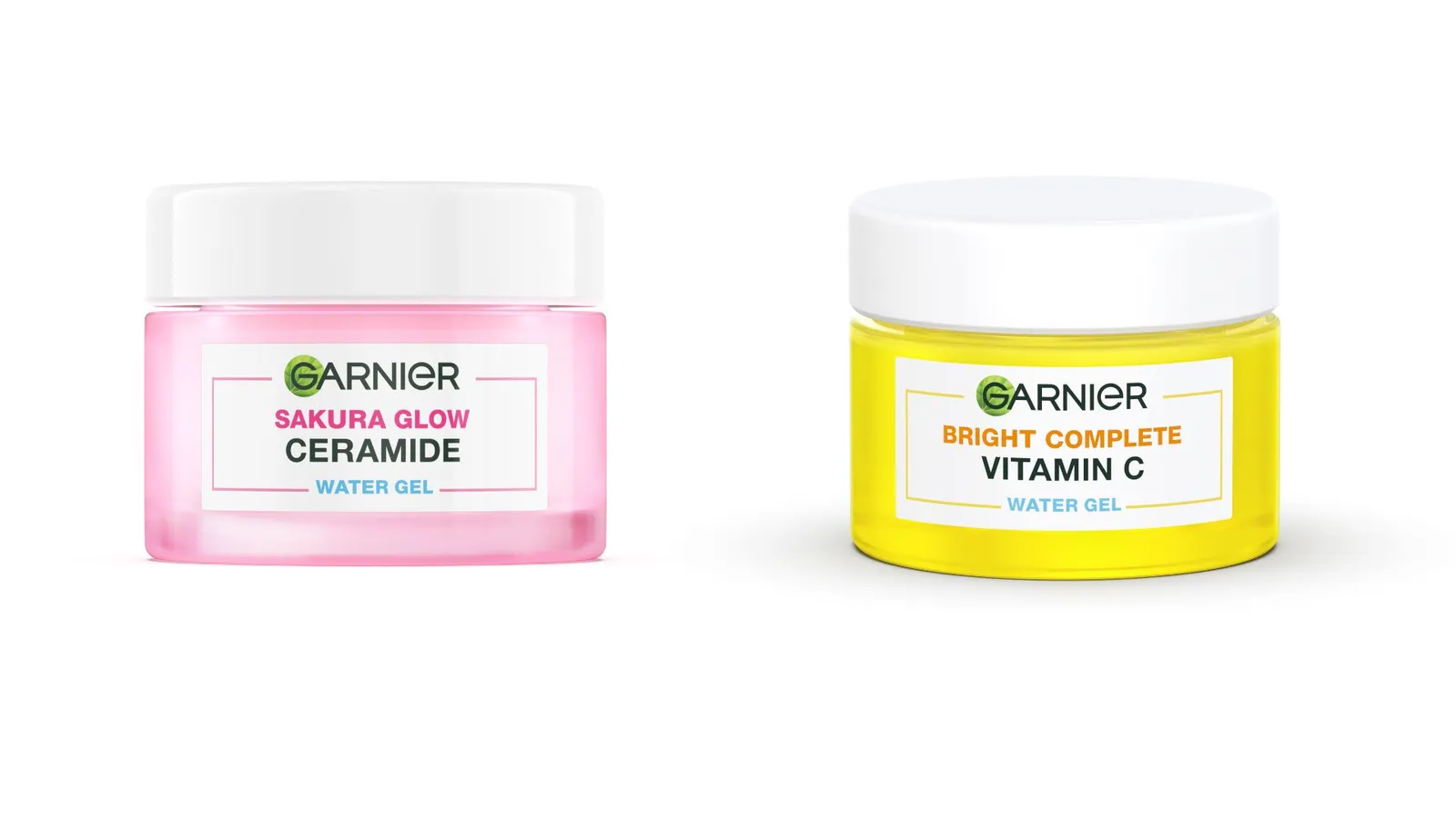 Review: GARNIER Water Gel Moisturizer Bright Complete vs Sakura Glow