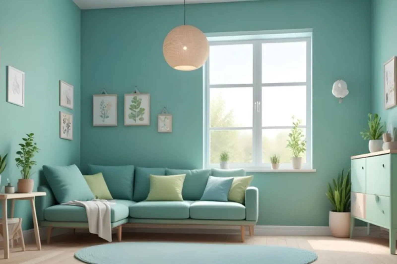 7 Rekomendasi Cat Rumah Warna Biru Tosca, Modern dan Elegan