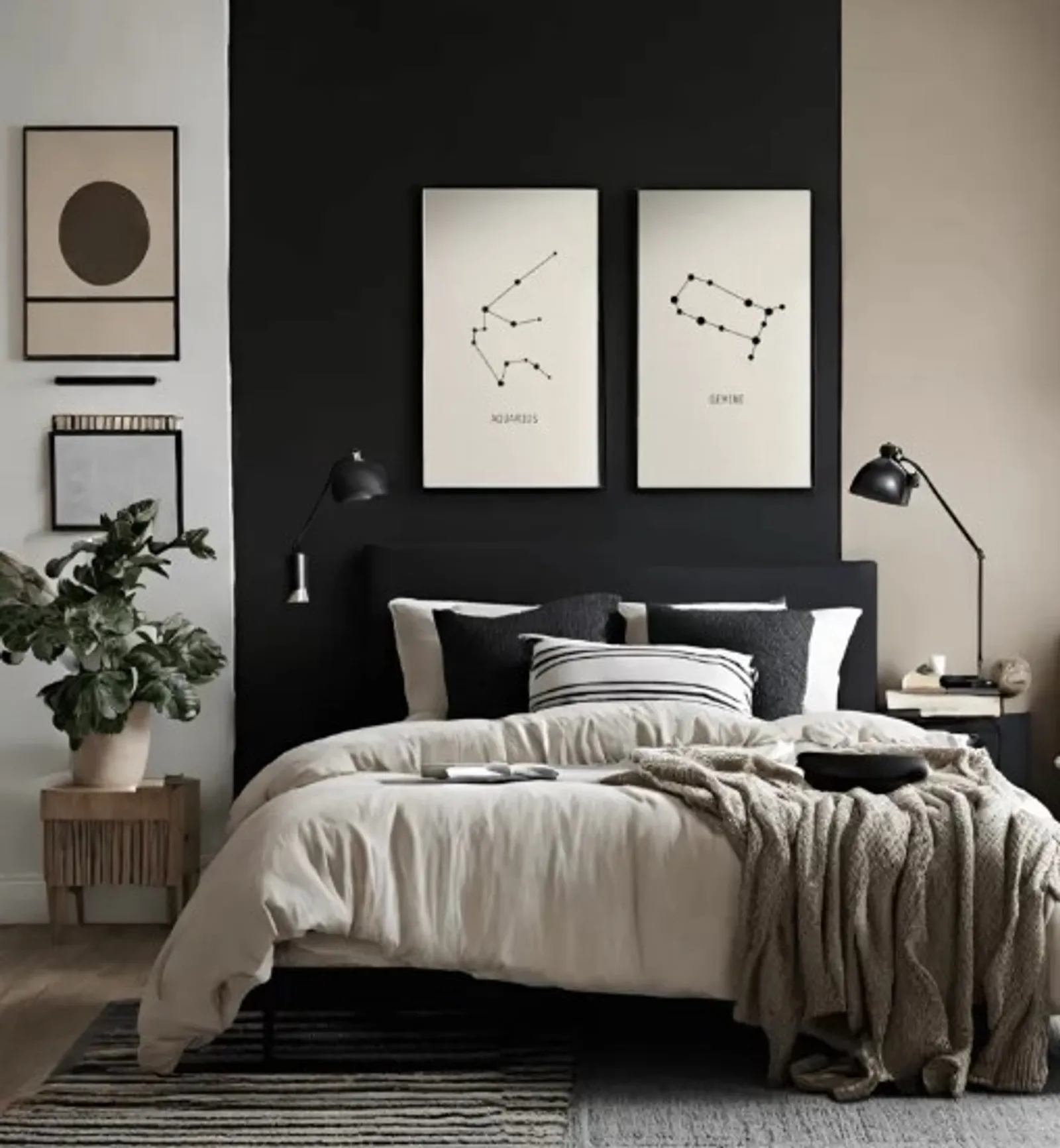 7 Kamar Estetik Warna Hitam yang Nggak Bikin Suram