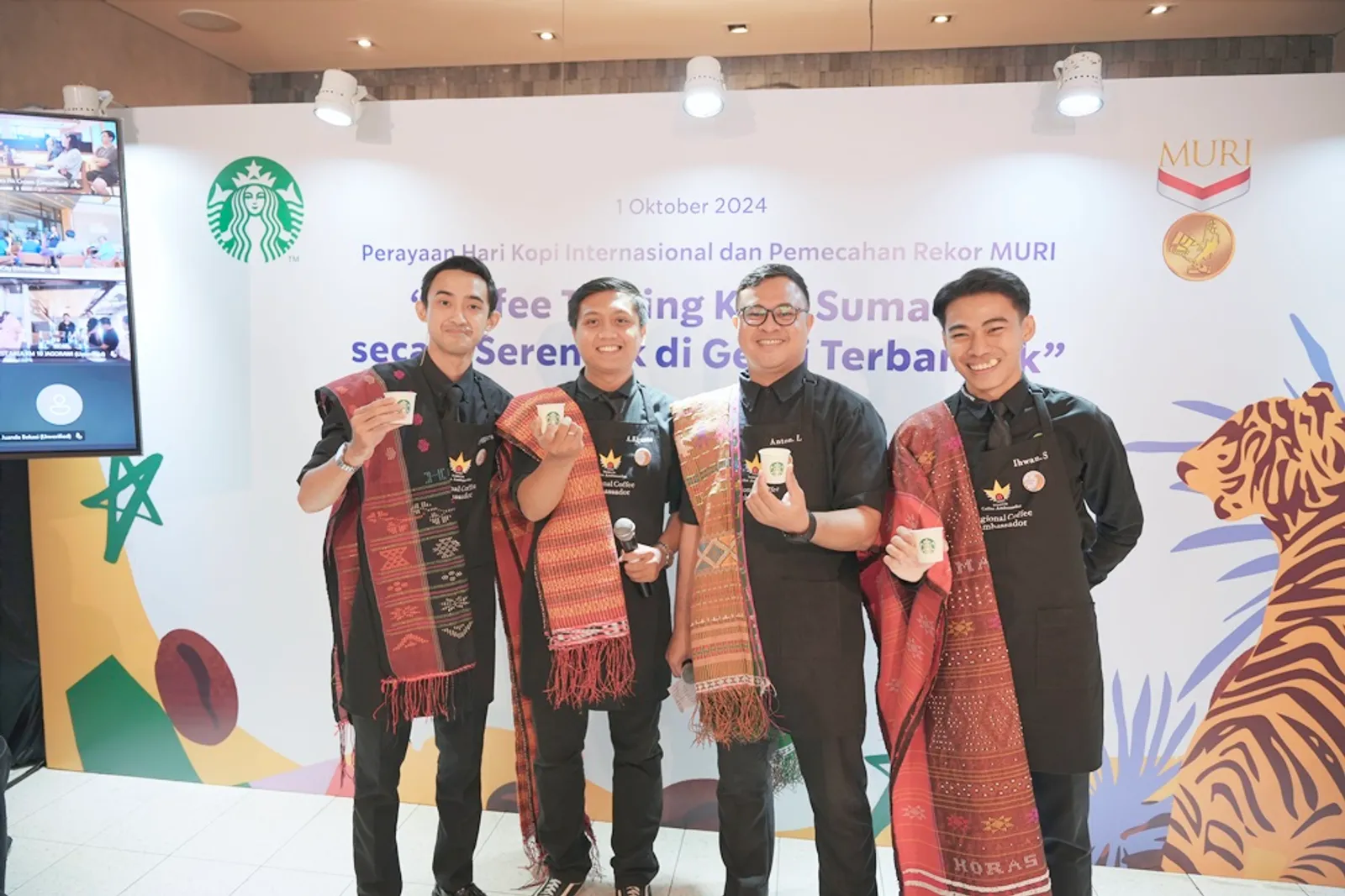 Rayakan Hari Kopi Internasional 2024, 
Starbucks Indonesia Catat Rekor