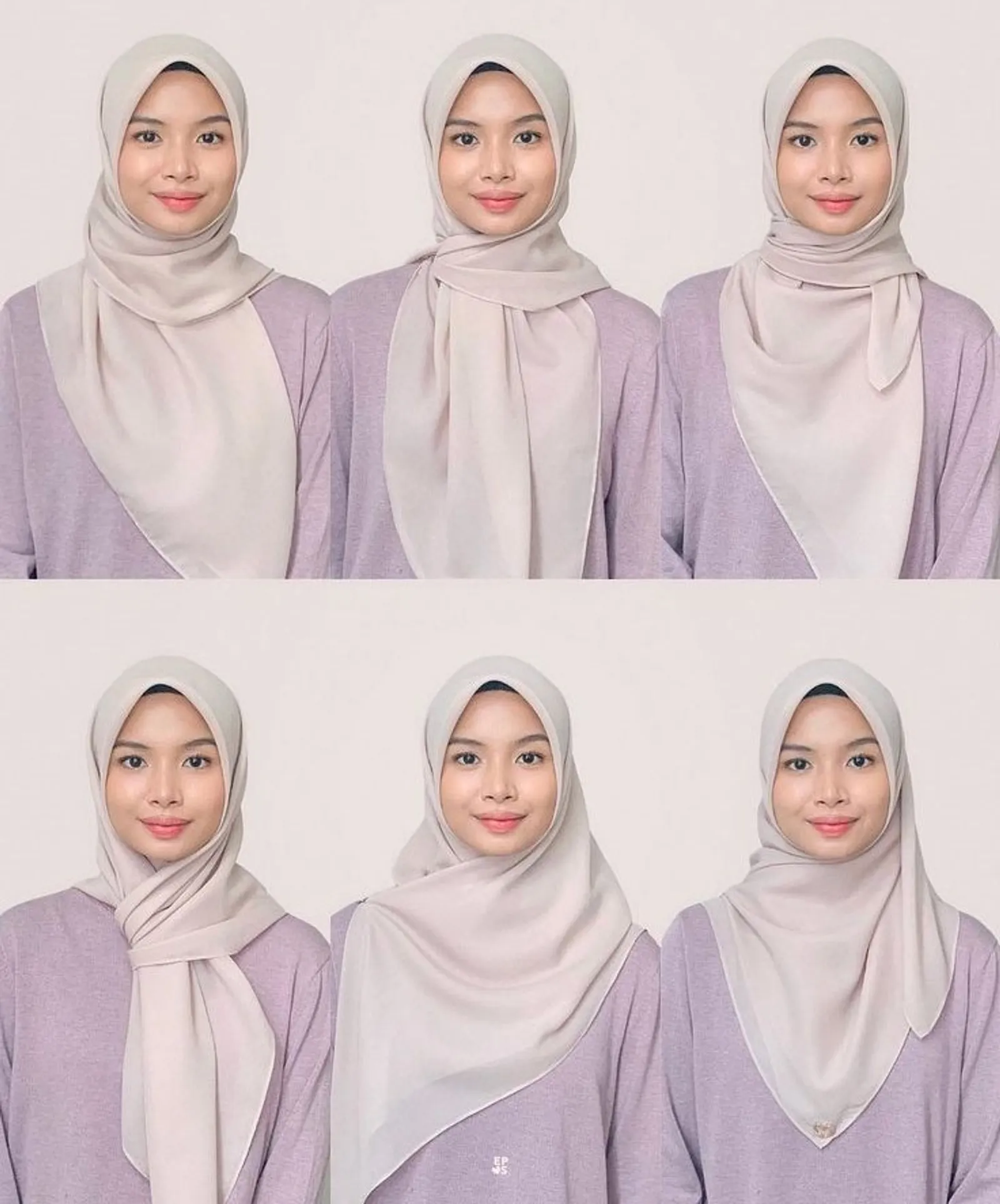 5 Tutorial Hijab Segi Empat untuk Acara Resmi yang Rapi