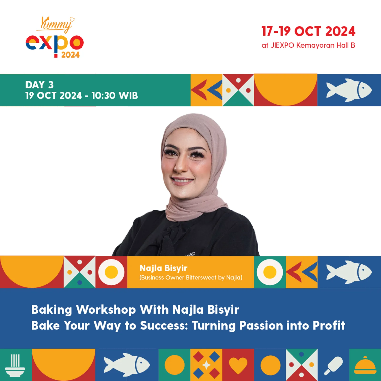 Dapatkan Inspirasi Kuliner lewat Ragam Cooking Demo di

Yummy Expo