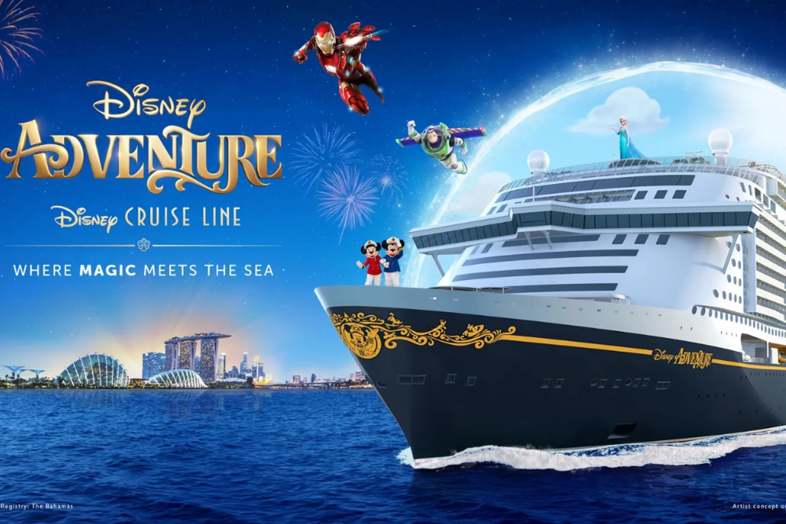 Nikmati Petualangan Disney Cruise Line Bersama Traveloka