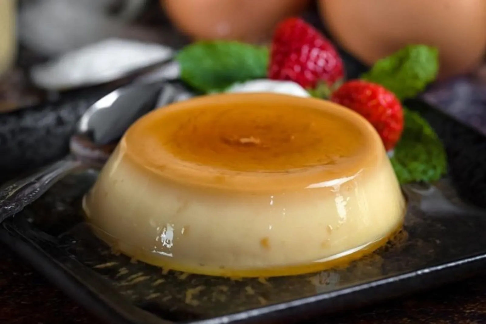 Resep Puding Karamel yang Legit dan Terasa Lembut