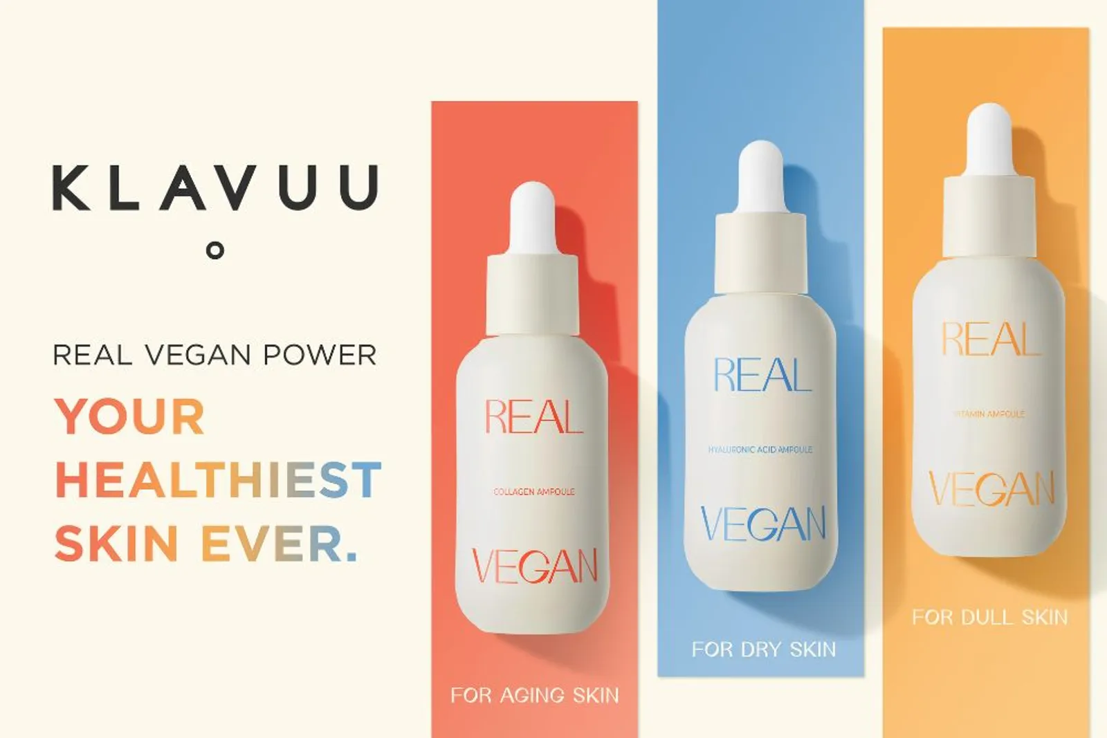 Klavuu Luncurkan Real Vegan Ampoule Series, Atasi Ragam Kondisi Kulit 