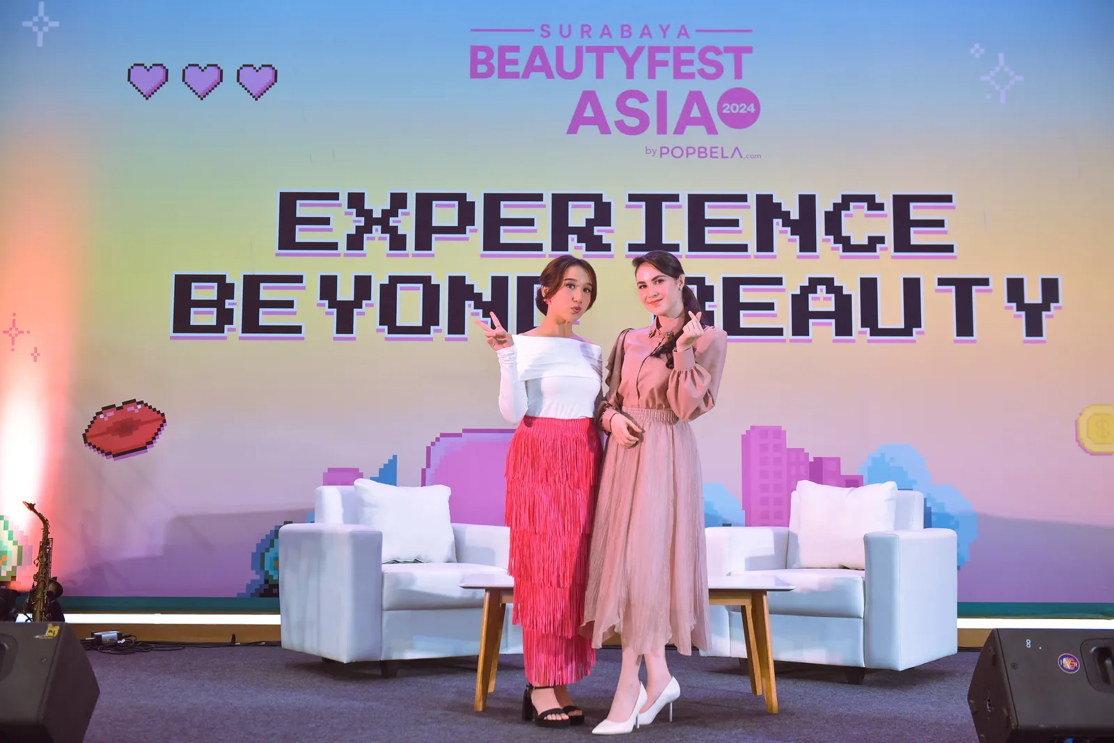 Deretan Gaya Modis di BeautyFest Asia Surabaya 2024 Hari Pertama