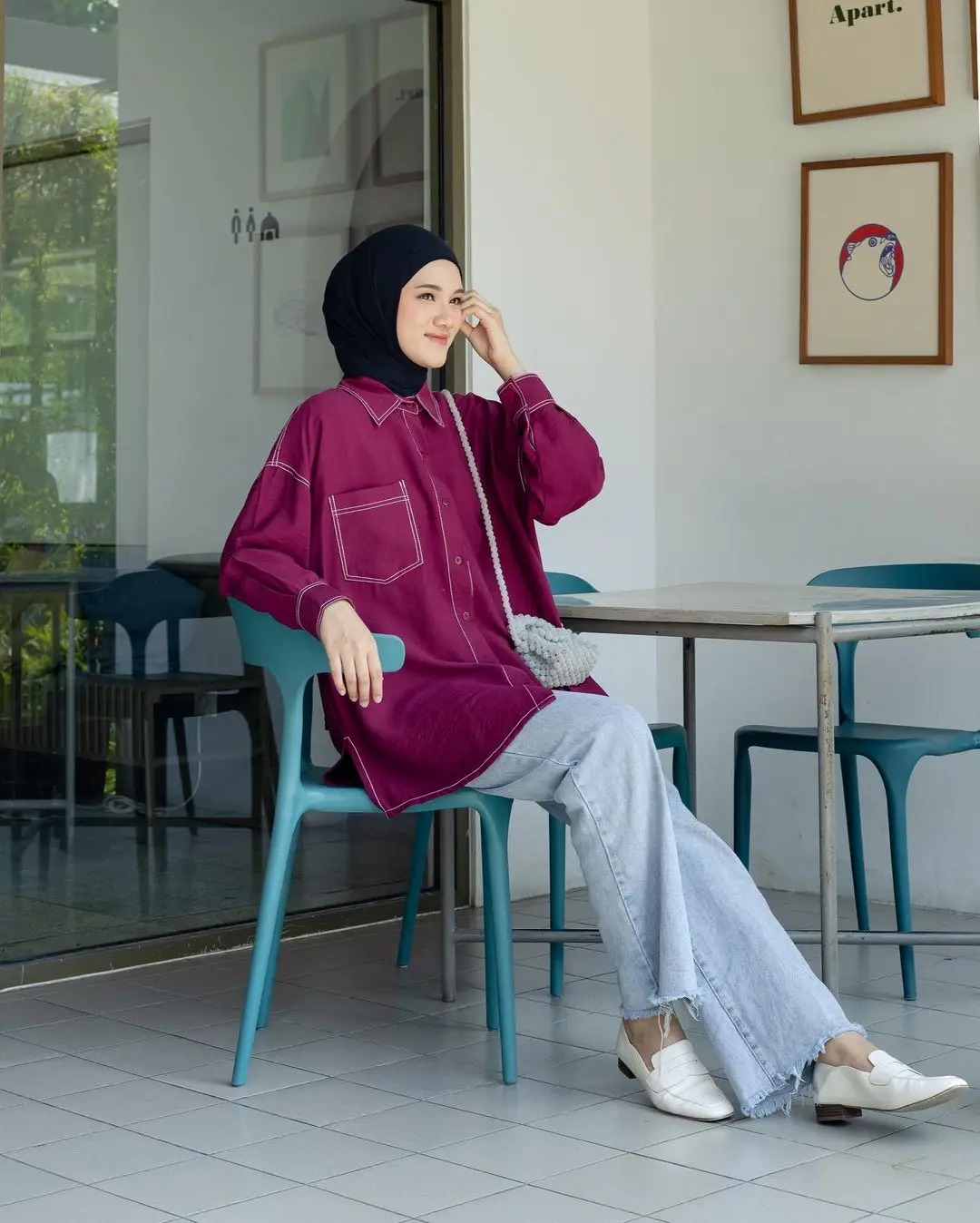 Baju Warna Magenta Cocok dengan Jilbab Warna Apa? Ini Idenya