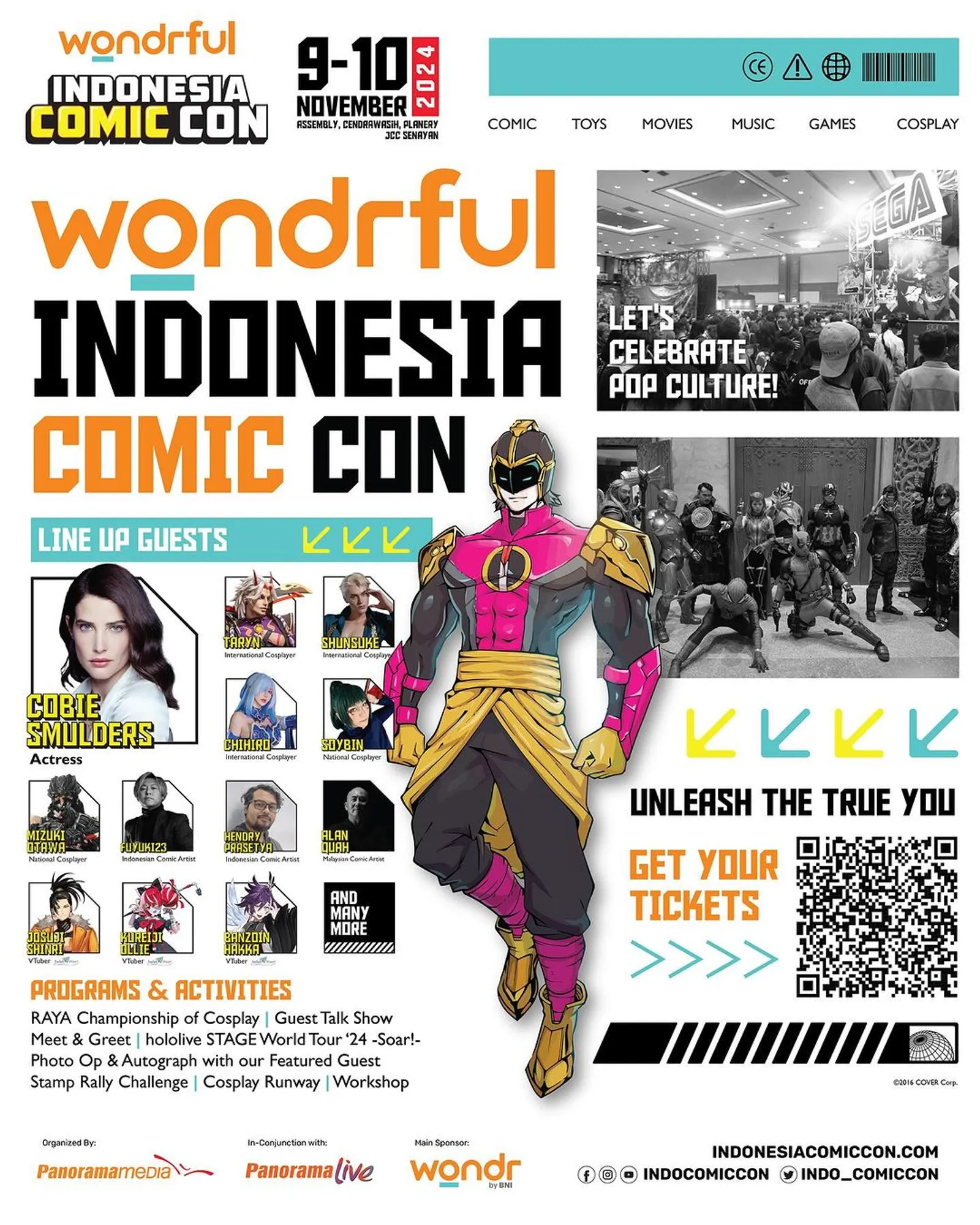 wondrful Indonesia Comic Con 2024 Siap Digelar, Sudah Amankan Tiket?