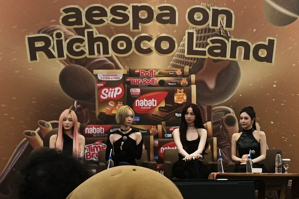 Keseruan Meet & Greet aespa on Richoco Land