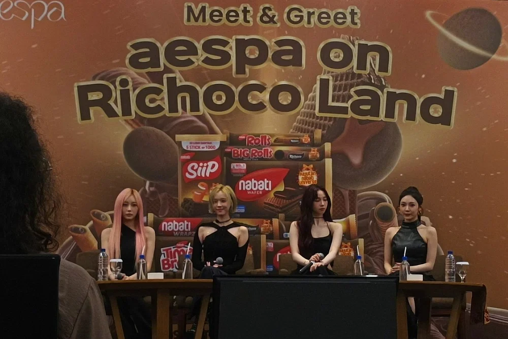 Keseruan Meet & Greet aespa on Richoco Land