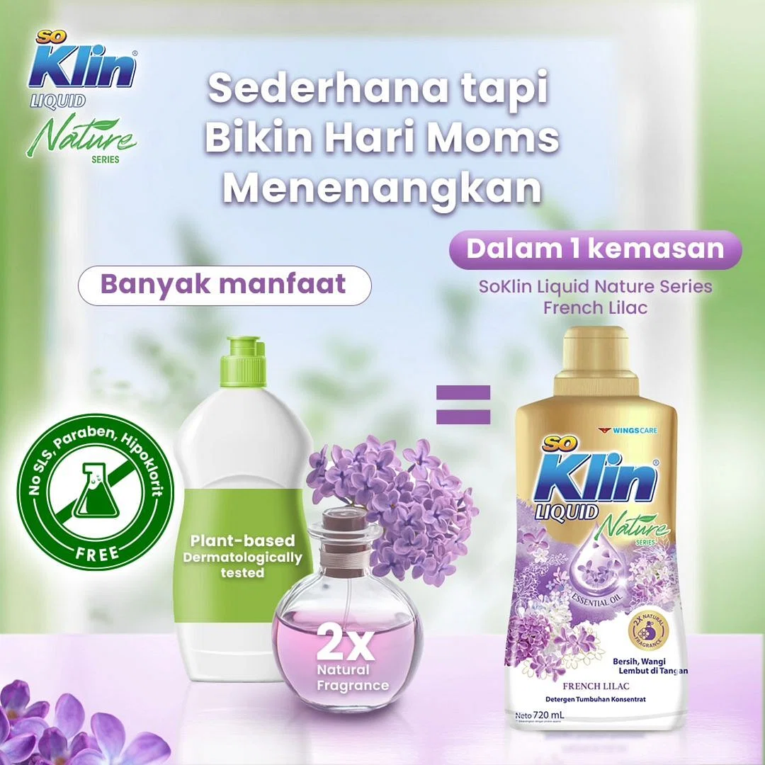 SoKlin Liquid Nature: Rahasia Pakaian Harum & Awet dengan Bahan Alami