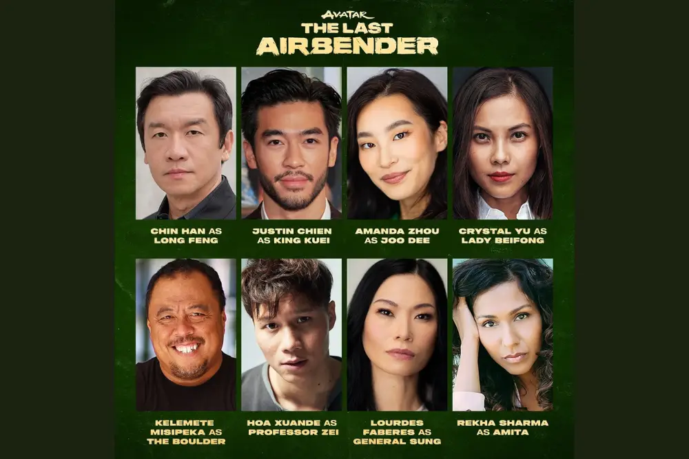 Cast Baru Avatar The Last Airbender Season 2, Ada Amanda Zhou