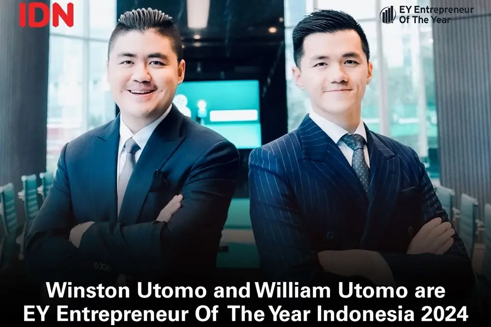 Winston Utomo dan William Utomo Raih EY Entrepreneur Of The Year 2024