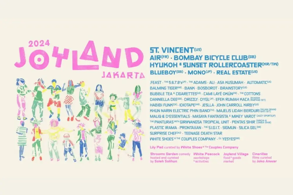 Joyland Festival 2024 Hadirkan St. Vincent Jadi Bintang Utama