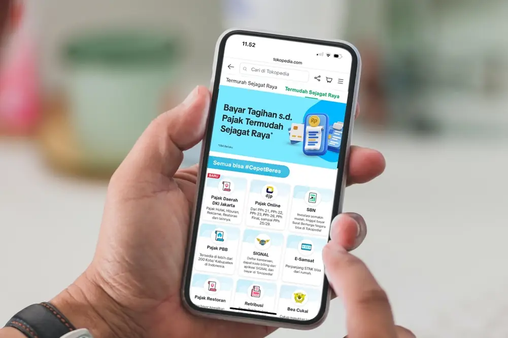 Cara Bayar Pajak Kendaraan di Tokopedia, Makin Luas Cakupan Wilayahnya