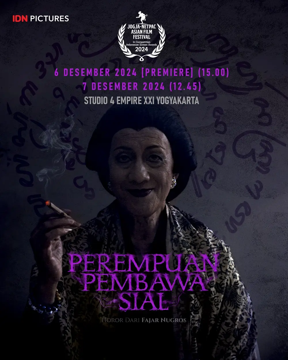 "Perempuan Pembawa Sial" Tayang Perdana di JAFF 2024