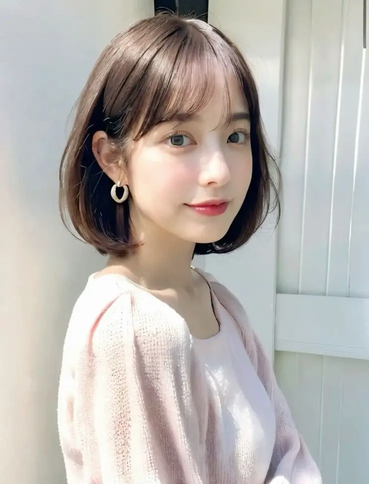 9 Model Rambut Wanita Korea untuk Wajah Bulat, Manis!