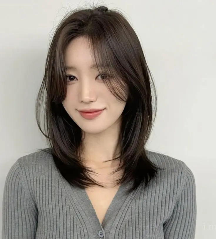 9 Model Rambut Wanita Korea untuk Wajah Bulat, Manis!