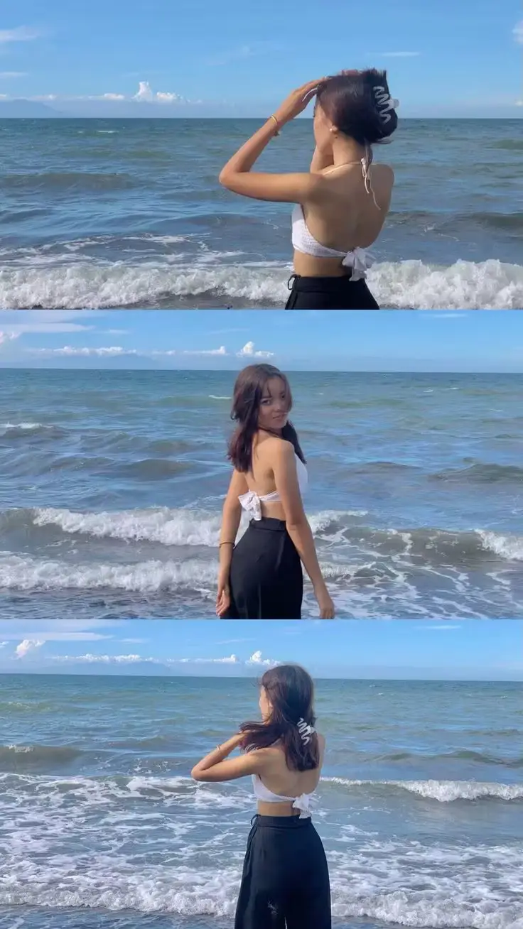 9 Gaya Foto di Pantai Wanita yang Estetis dan Unik, Dicoba Yuk!