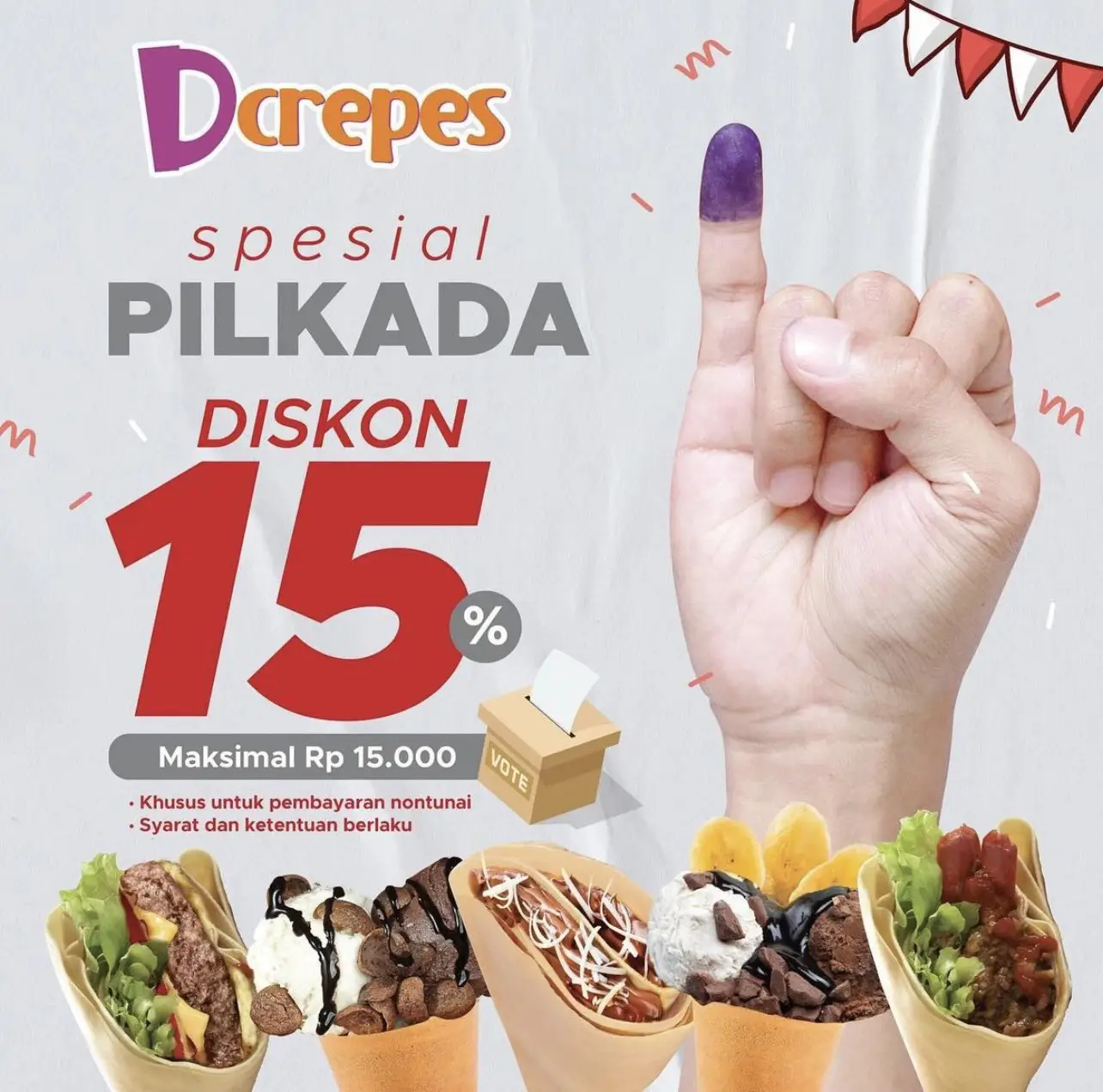 27 Promo Restoran yang Sambut Pilkada 2024, Buruan Serbu!