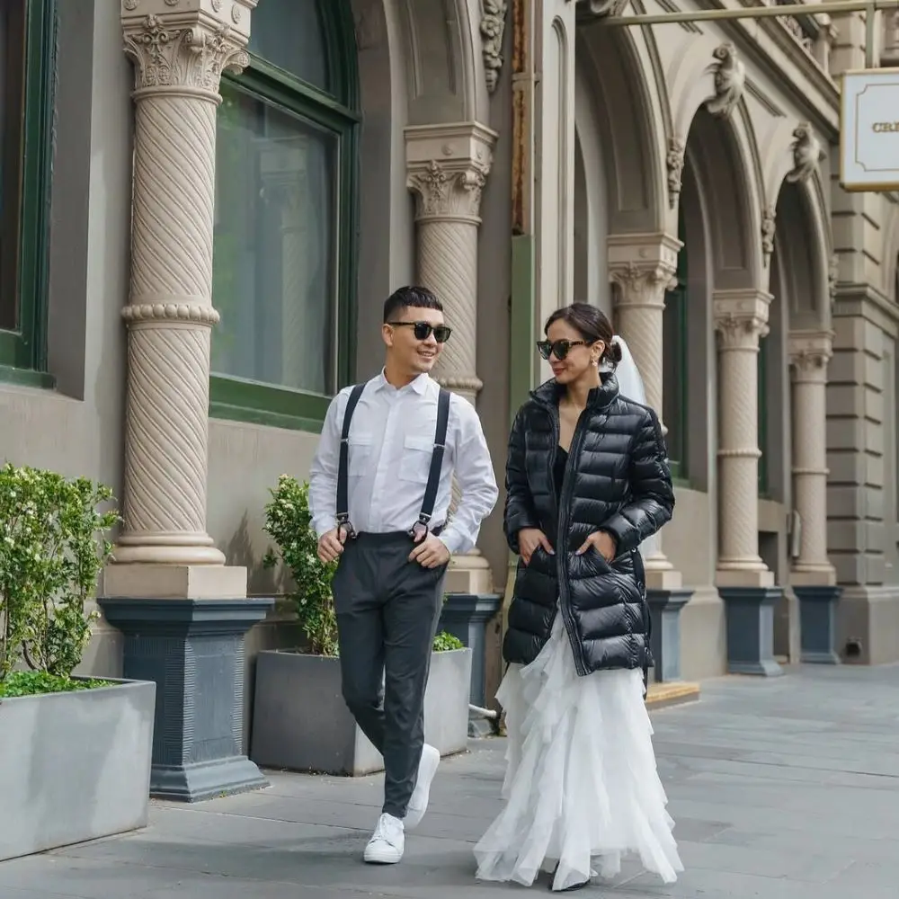 5 Foto Pre-Wedding Nasya Marcella dan Kekasih di Australia