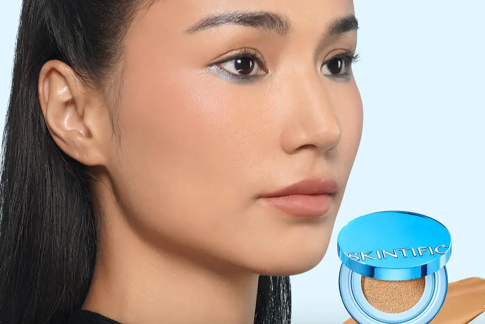 4 Shade Cushion Skintific untuk Kulit Sawo Matang, Tampak Natural