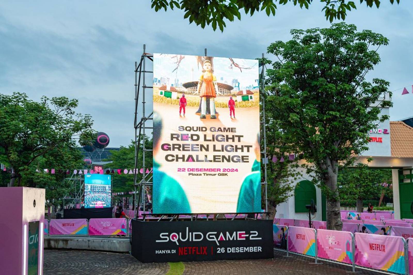 15+ Foto Keseruan Squid Game: Red Light Green
Light Challenge di GBK