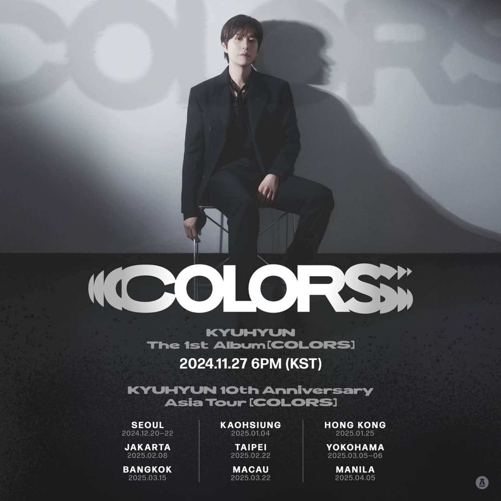 Kyuhyun Siap Gelar Tur 'COLORS' di Jakarta, Ini Harga Tiketnya!