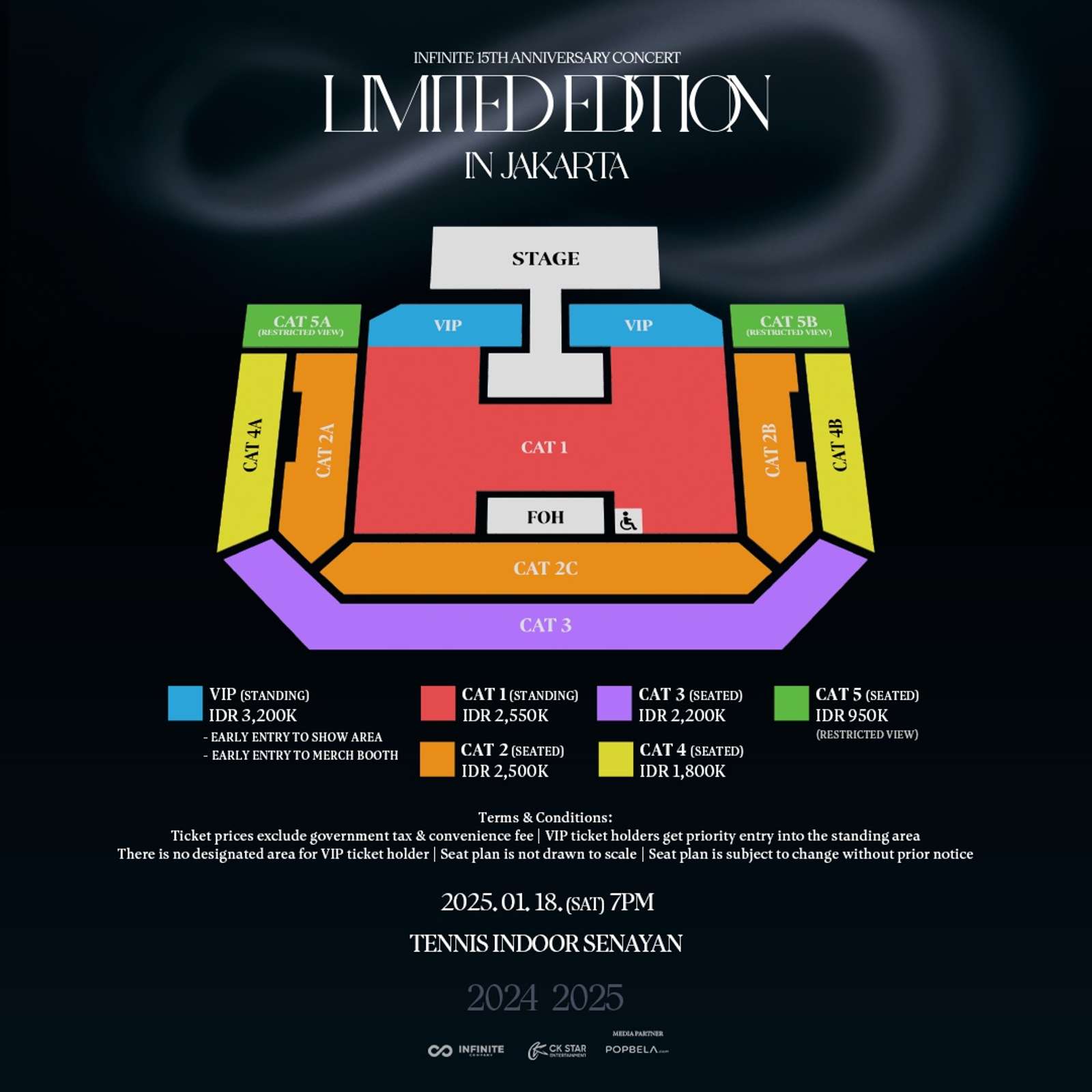 Siap-Siap, Tiket 'INFINITE 15th
ANNIVERSARY CONCERT' Sudah Ready!