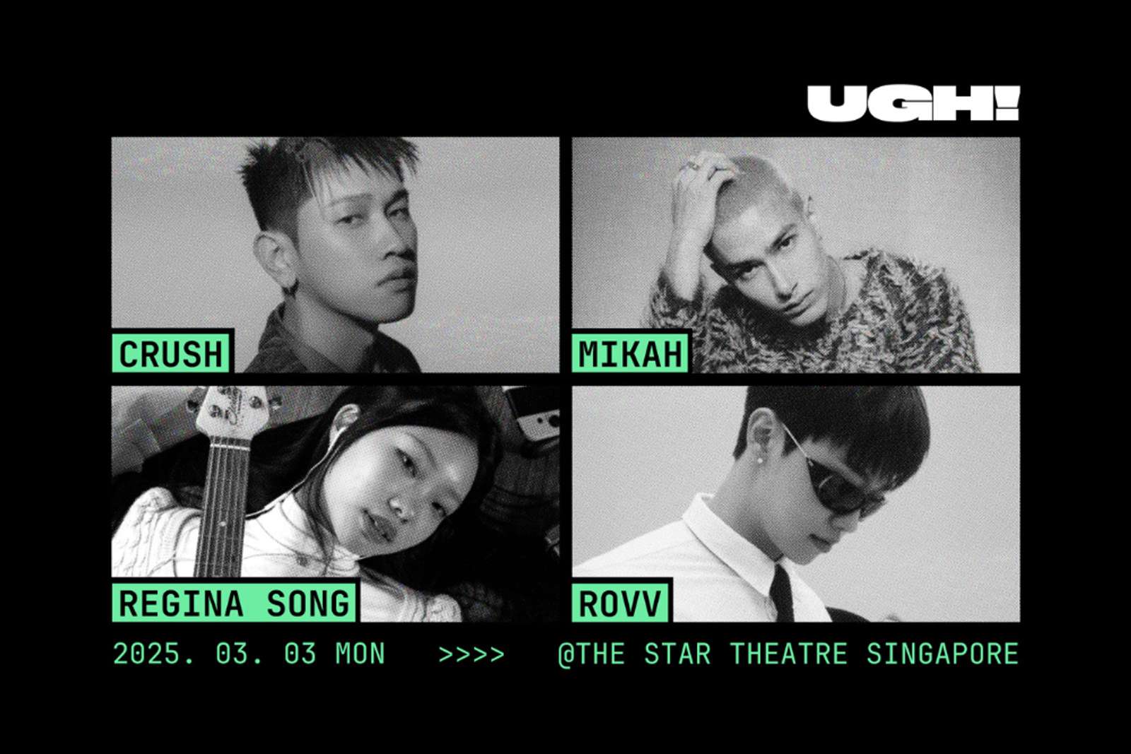 Be Ready! Festival Musik 'UGH!' Siap Mengguncang Singapura