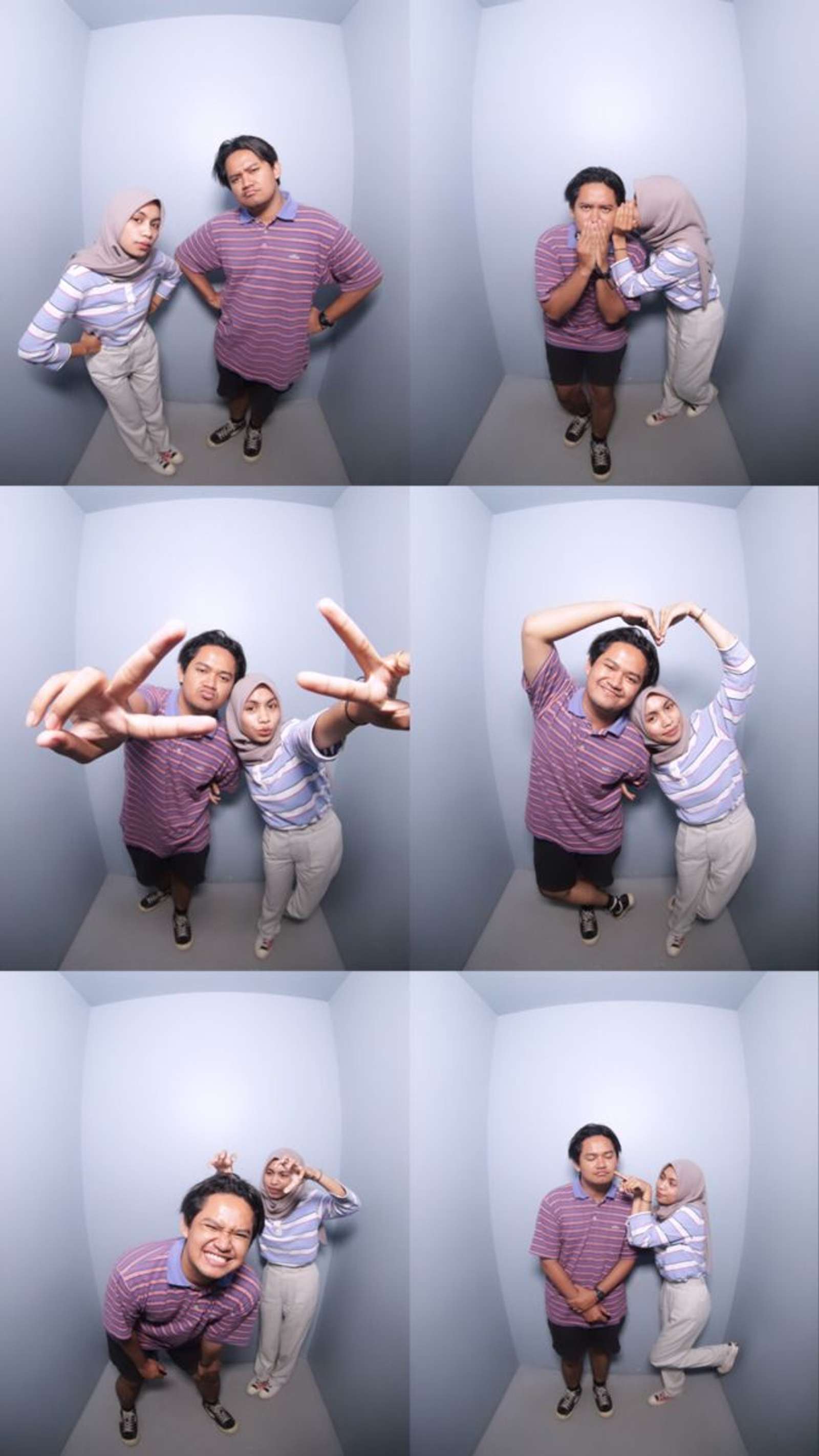 10 Gaya Photobox Bareng Pacar yang Lucu dan Romantis