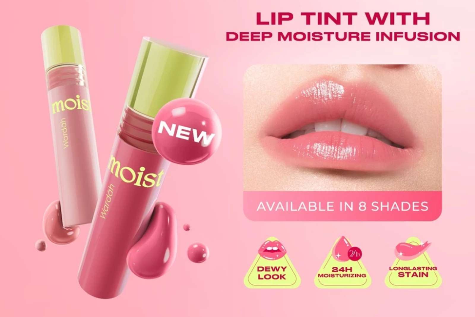 10 Lip Tint Terbaik 2024 yang Tahan Lama Nggak Bikin Kering