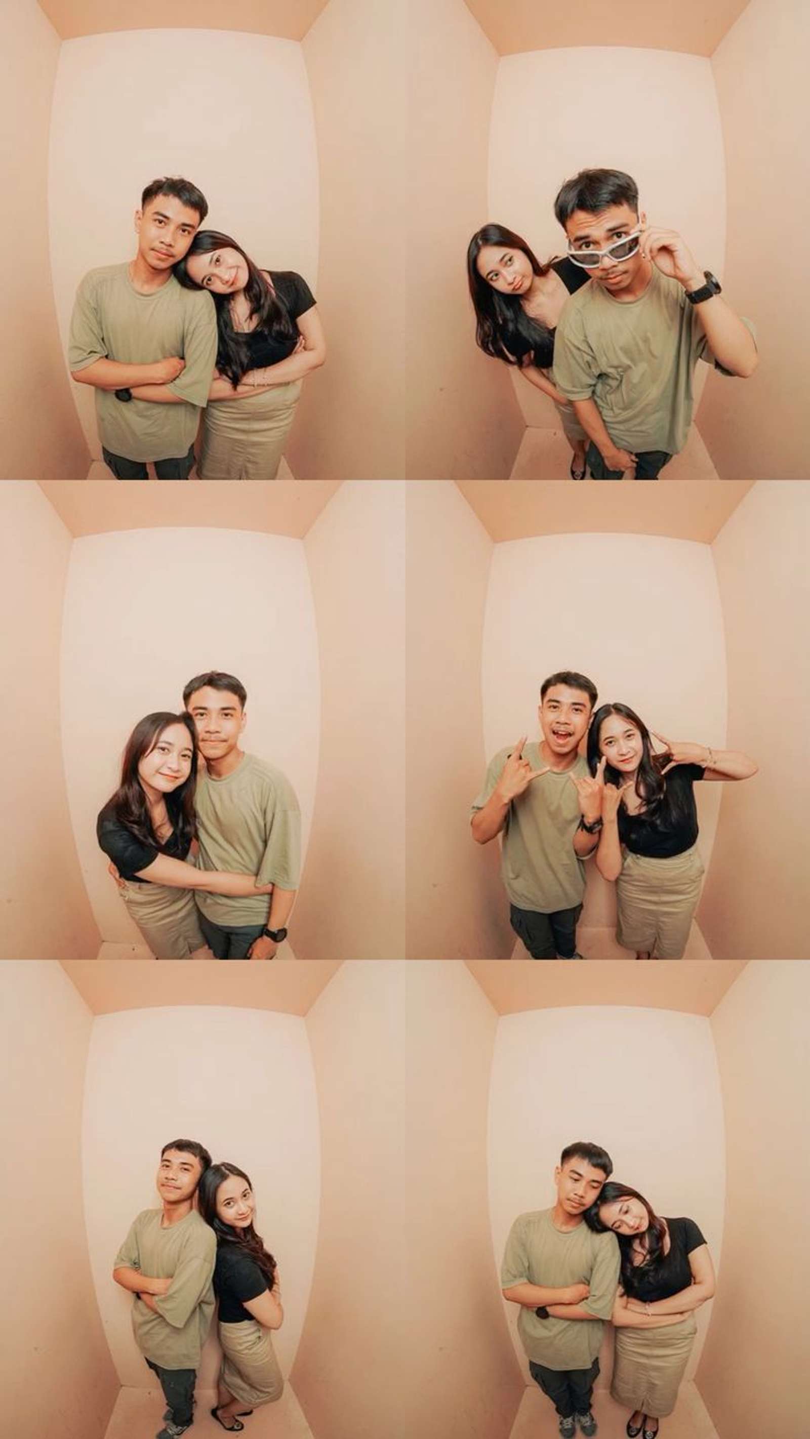 10 Gaya Photobox Bareng Pacar yang Lucu dan Romantis