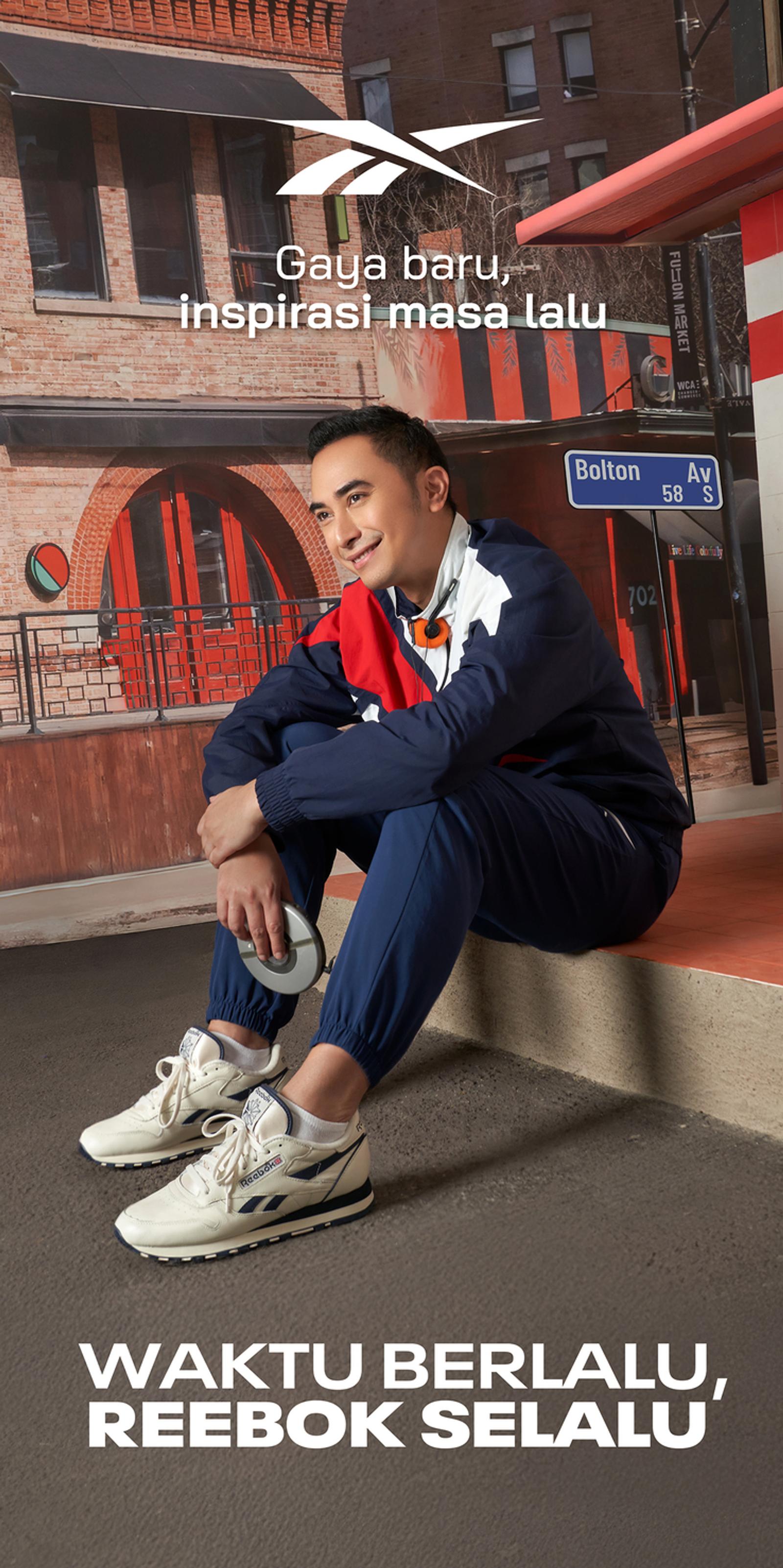 Semakin Eksis, Reebok Rilis Kampanye 'Waktu Berlalu, Reebok Selalu'