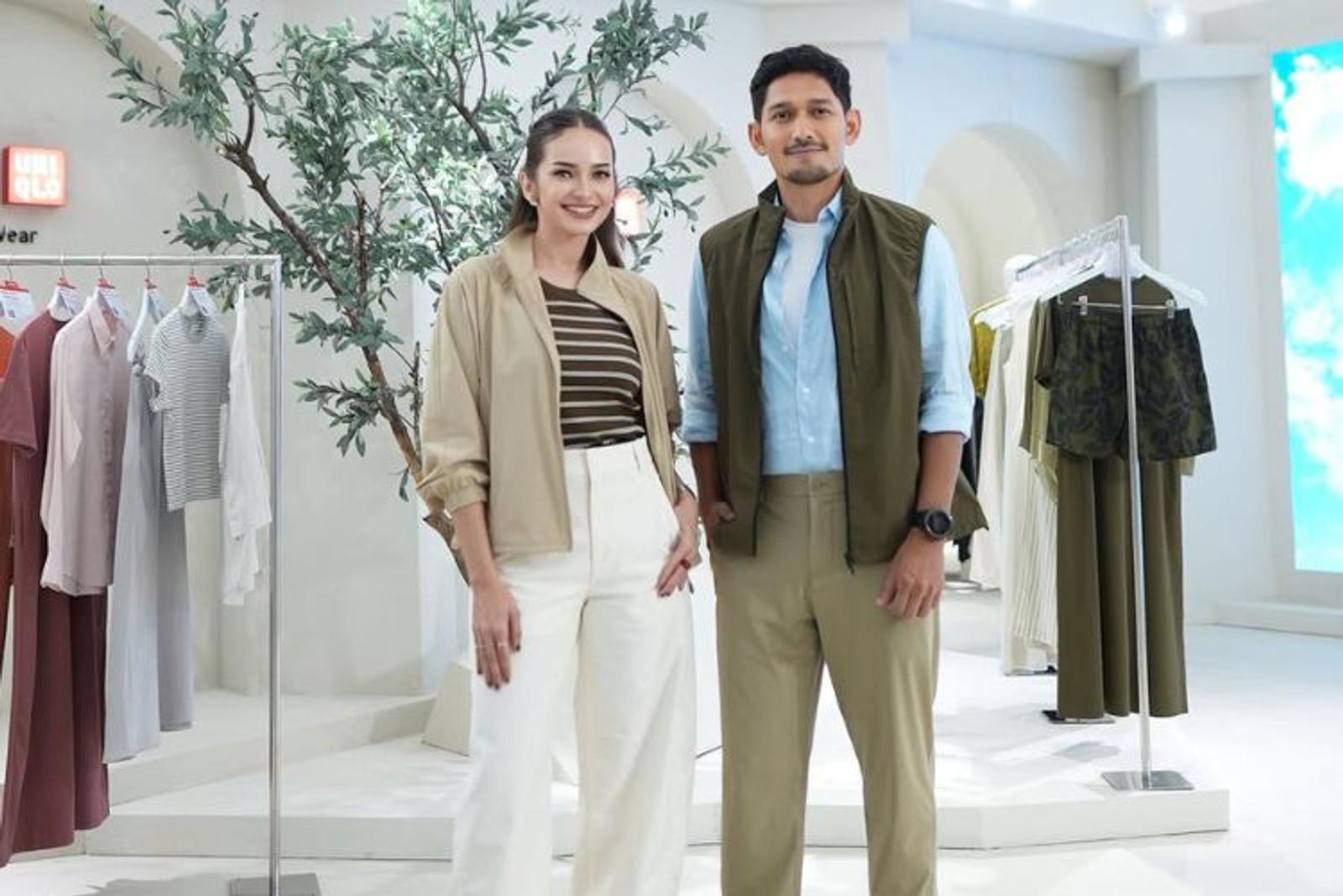 Enzy Storia & Ibnu Jamil Jadi Muses Sport Utility Wear UNIQLO